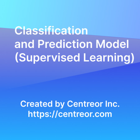 분류 및 예측 모델 (지도 학습)